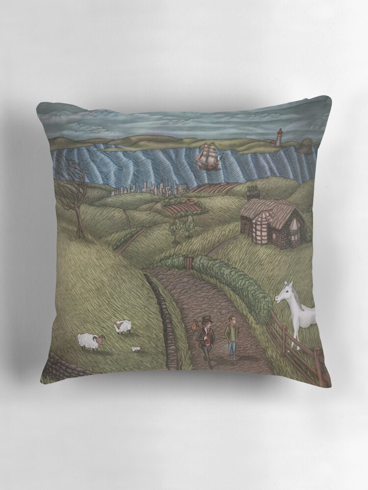 Thumbnail 3 of 4, Pillow, To Ballyclare by Ordovich designed and sold by Ordovich.