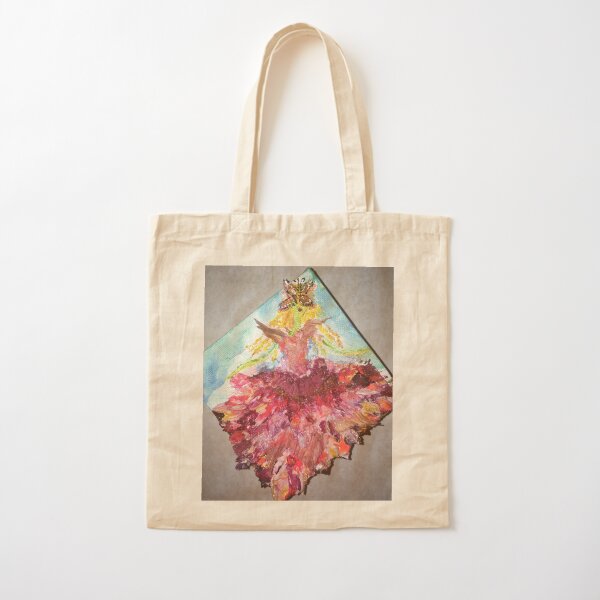 Princess Petal Cotton Tote Bag