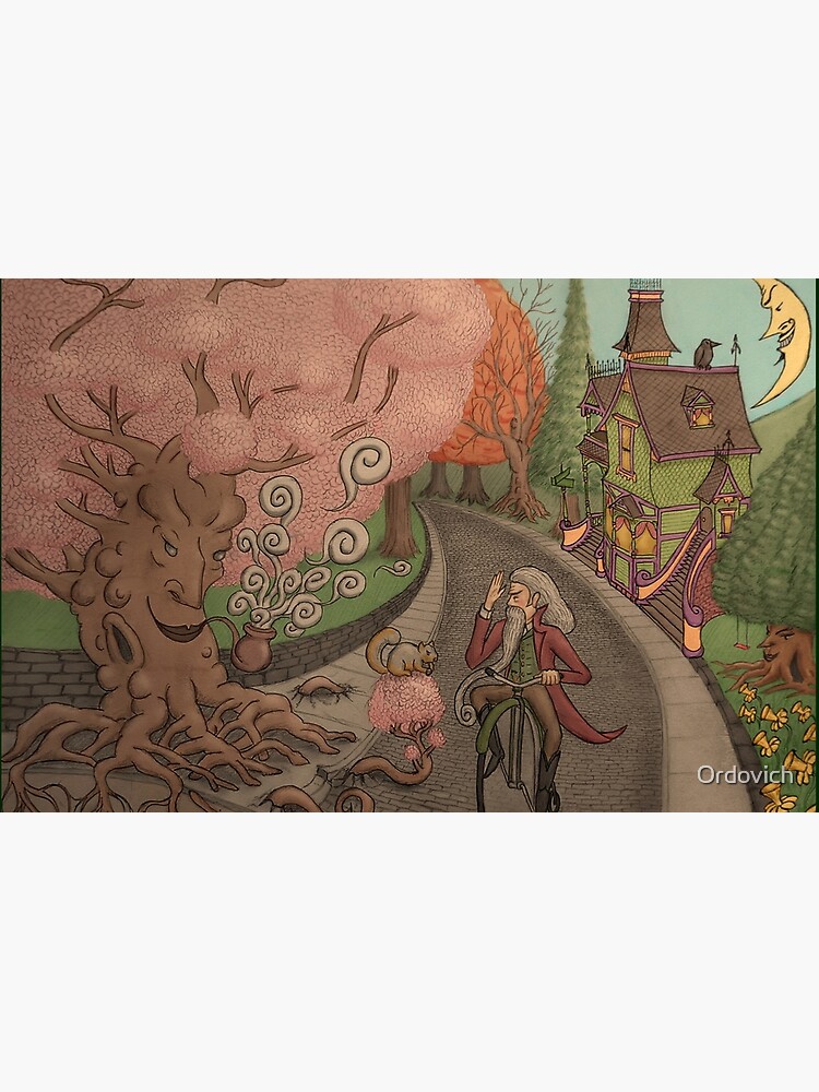 Thumbnail 2 of 2, Laptop Sleeve, Cobble Tree Street by Ordovich designed and sold by Ordovich.