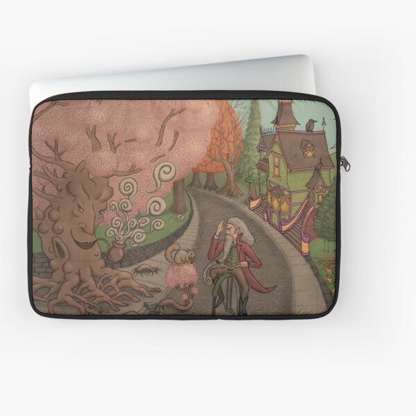 Cobble Tree Street by Ordovich Laptop Sleeve