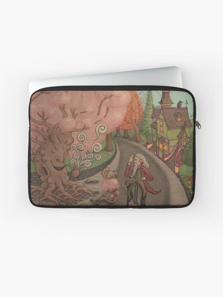 Thumbnail 1 of 2, Laptop Sleeve, Cobble Tree Street by Ordovich designed and sold by Ordovich.