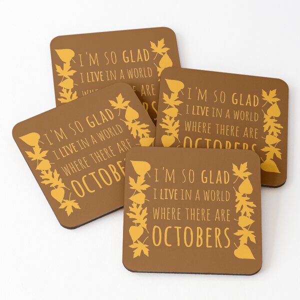Item preview, Anne of Green Gables—Octobers, color text designed and sold by shminoa.