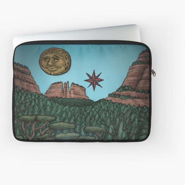 She Illuminates the Path by Ordovich Laptop Sleeve