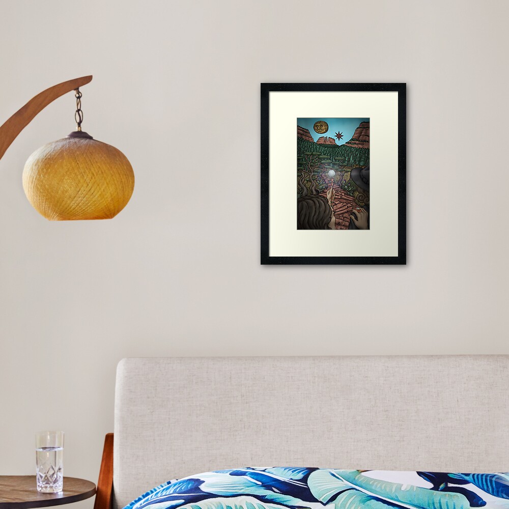 Item preview, Framed Art Print designed and sold by Ordovich.