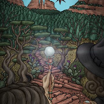 Artwork thumbnail, She Illuminates the Path by Ordovich by Ordovich