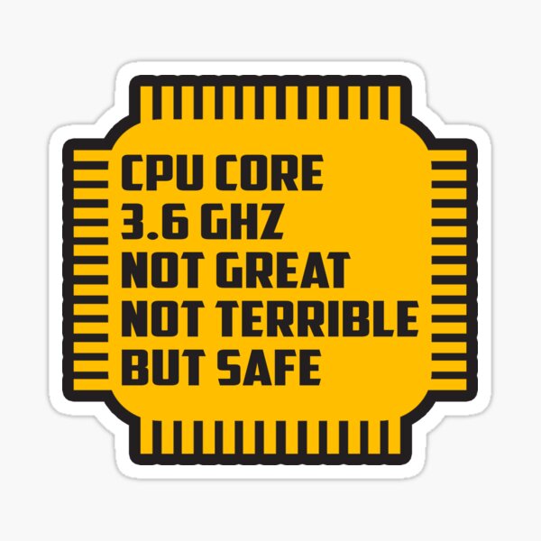 Artikel-Vorschau von 3.6 CPU-Kern, designt und verkauft von FlyNeX.