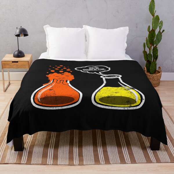 Item preview, I Think You're Overreacting Funny Nerd Chemistry Science designed and sold by findgreatshirts.