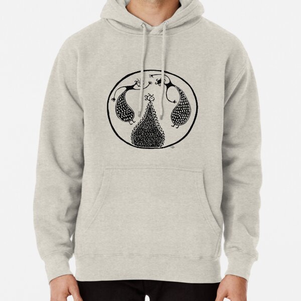Minoan Dancers Pullover Hoodie