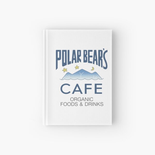 Polar Bear Cafe Vibrant Hardcover Journal By Vanessanm Redbubble