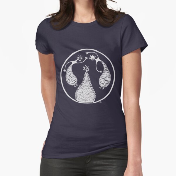 Minoan Dancers 2 Fitted T-Shirt