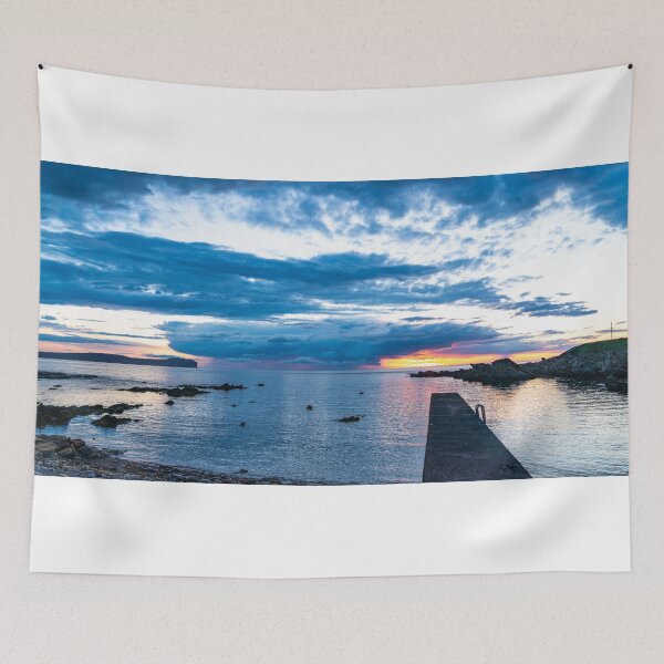 Item preview, Summer Evening Storm - Pentland Firth designed and sold by ScotLandscapes.