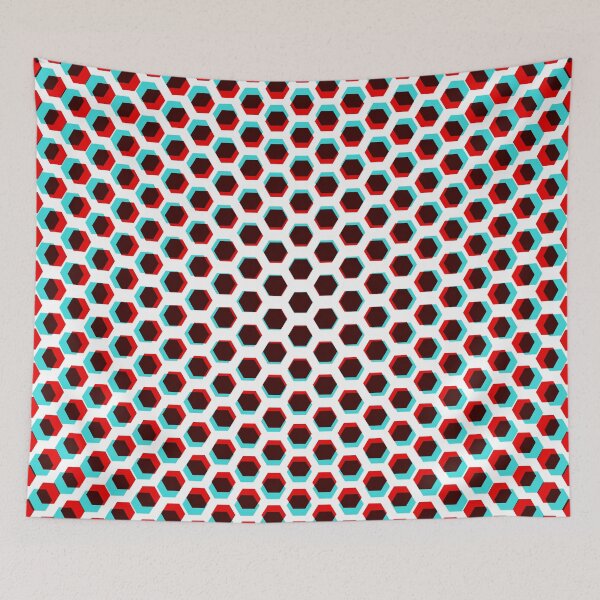 Item preview, Honeycomb CMYK 3 designed and sold by animinimal.