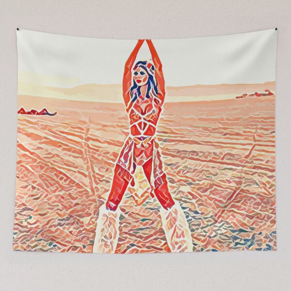 Item preview, Burning Man Woman In Flakes designed and sold by Luxures.