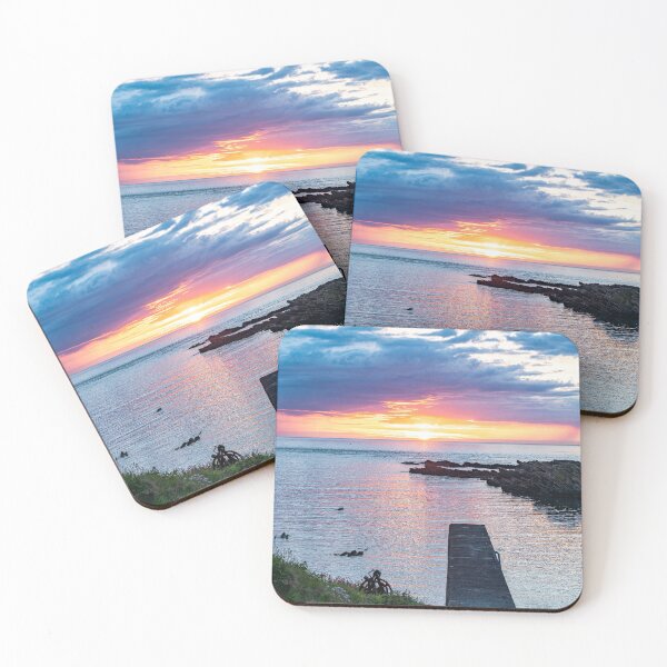 Item preview, Scarfskerry Harbour Sunset designed and sold by ScotLandscapes.