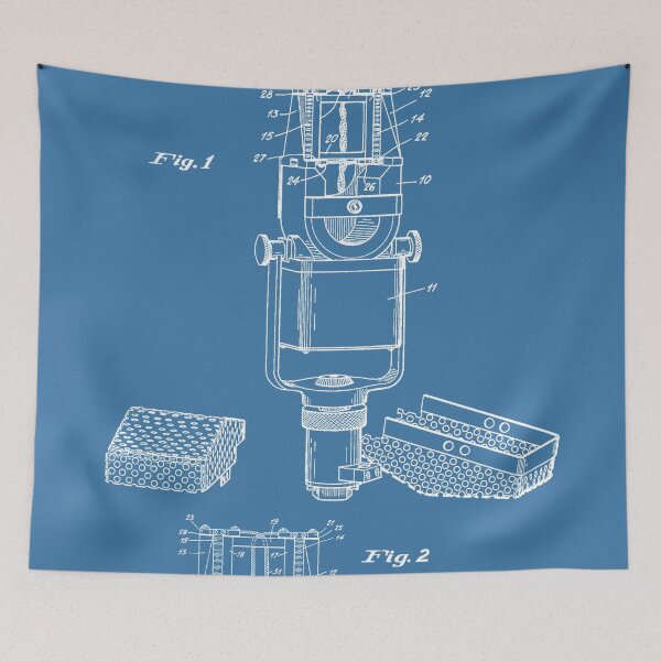 Item preview, Microphone Patent 1938 designed and sold by InkedArtPrints.