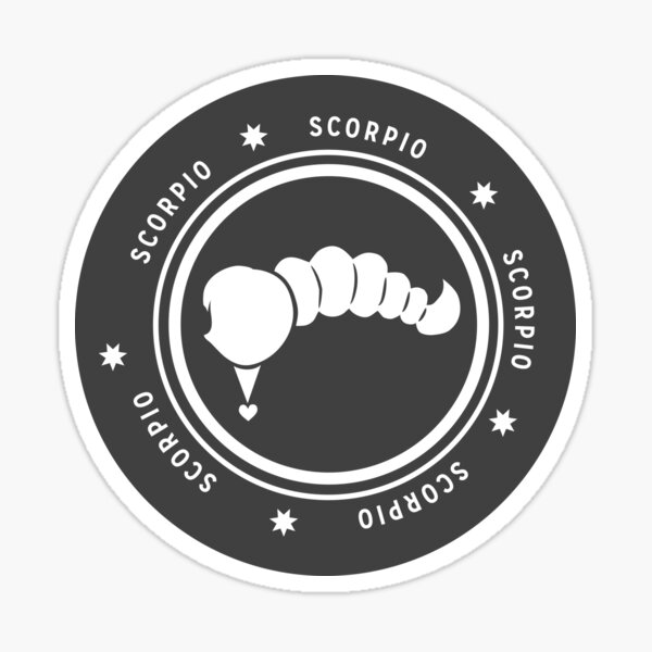 Scorpio - Dark Sticker