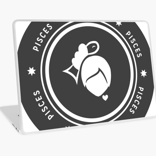 Pisces - Dark Laptop Skin