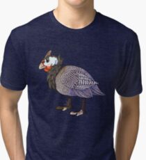 Guinea Fowl Tri-blend T-Shirt