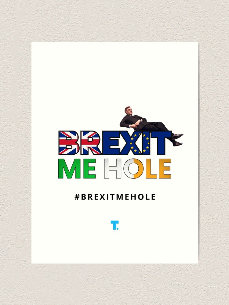 Alternate view of Trendster #BrexitMeHole Artwork Art Print