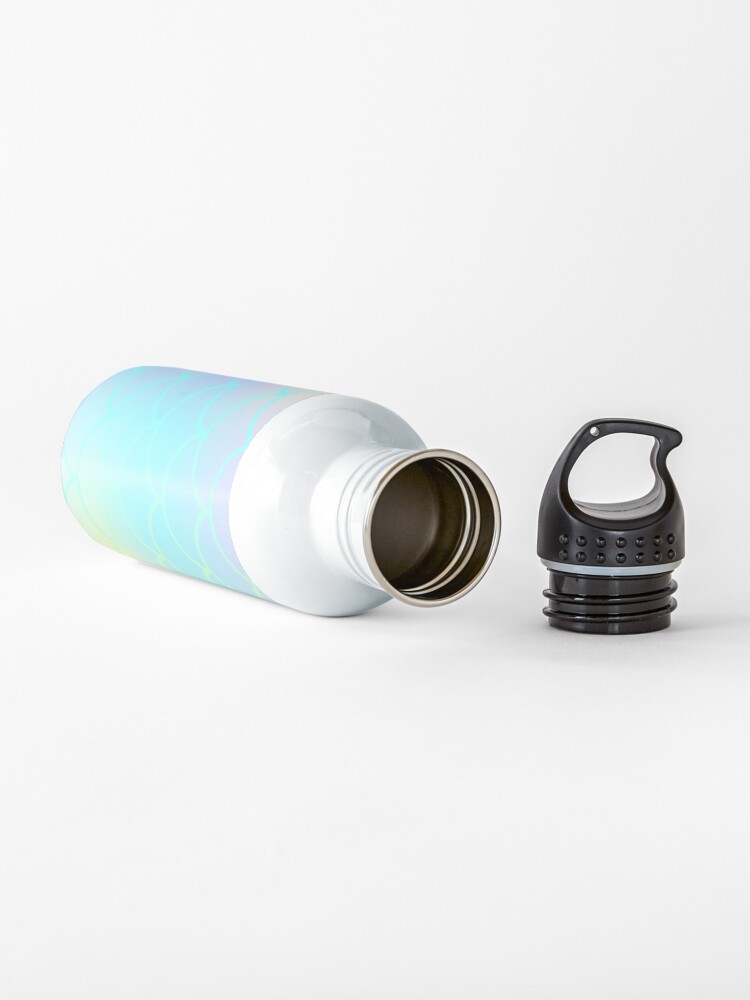 Alternate view of Pastel Rainbow Mermaid Water Bottle