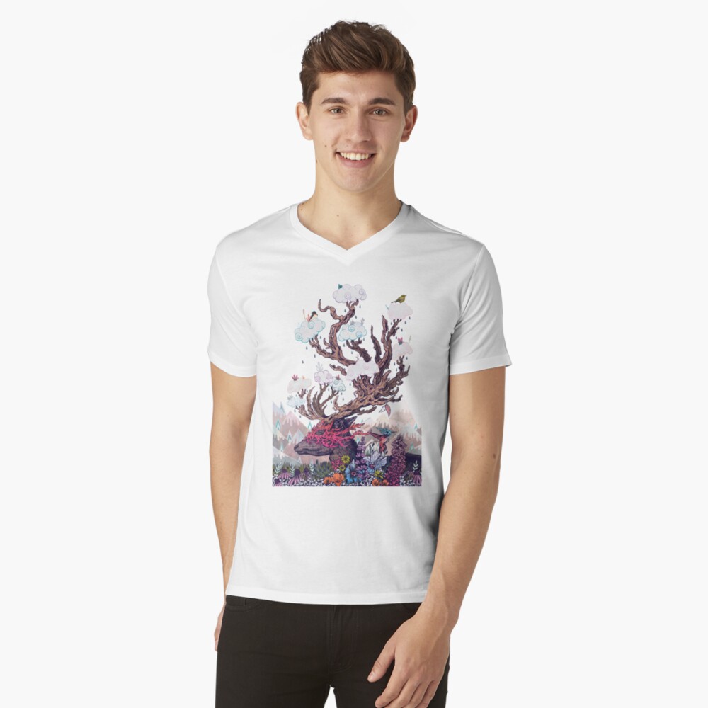 Item preview, V-Neck T-Shirt designed and sold by MatMiller.