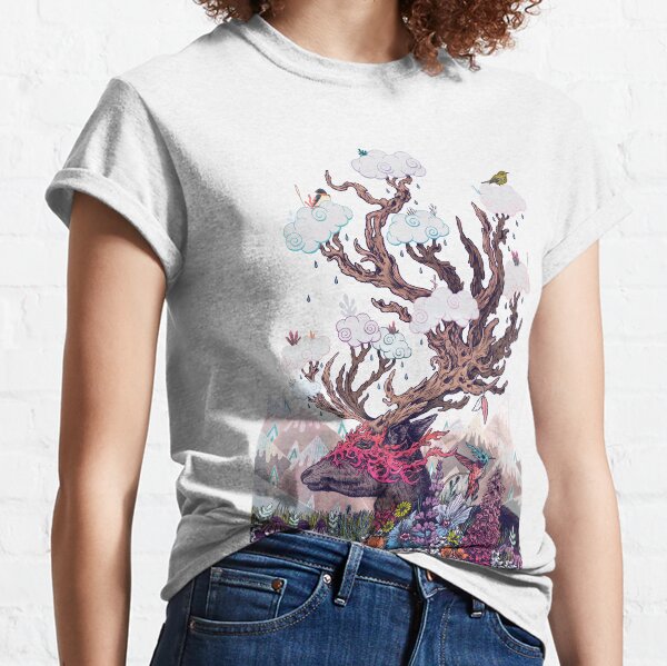 Journeying Spirit (deer) Classic T-Shirt