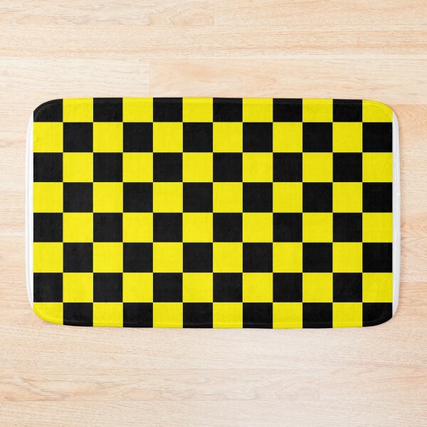 Item preview, Checkered Black and Yellow designed and sold by lornakay.