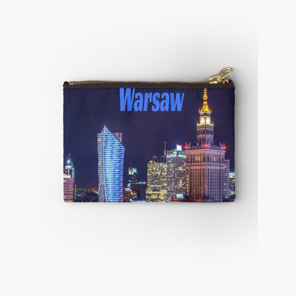 Item preview, Warsaw Poland Night Skyline Warsaw Spire  designed and sold by mwagie.