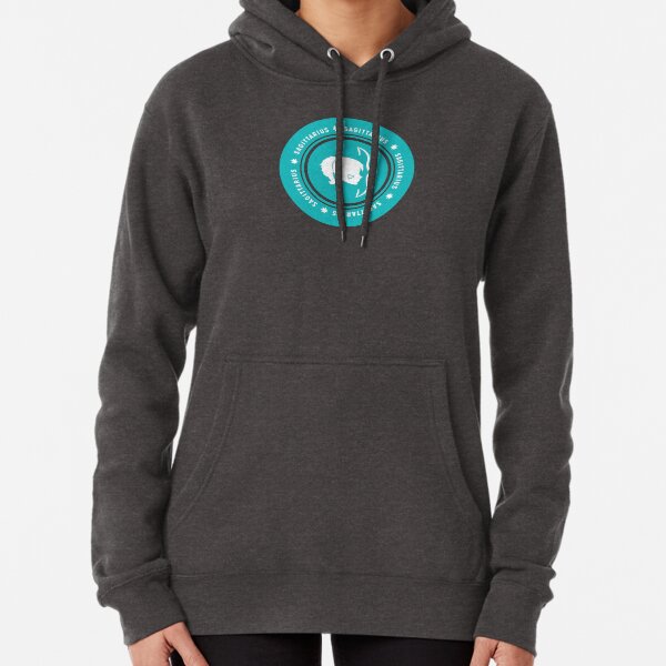 Sagittarius - Teal Pullover Hoodie