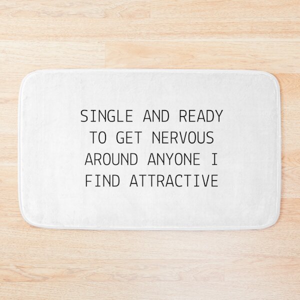 Item preview, single and nervous designed and sold by sillyquestions.