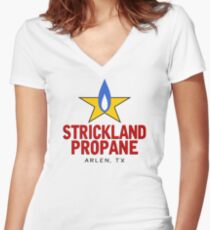 Camiseta entallada de cuello en V Uniforme de Strickland
