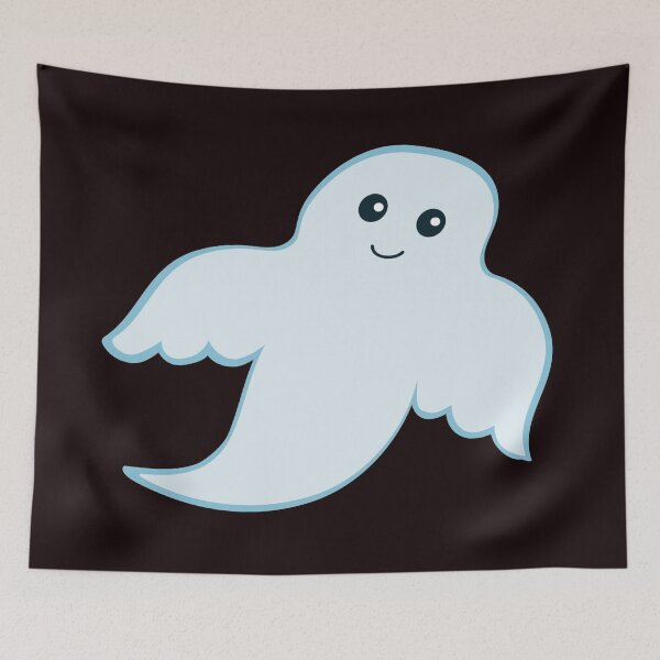 Item preview, Halloween Smiling Ghost designed and sold by apurpleunicorn.