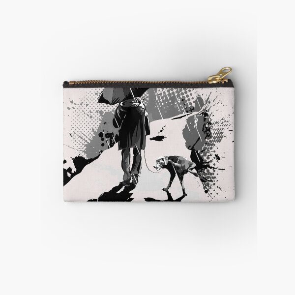 Item preview, Rain, a dog and a man designed and sold by JIGGO.