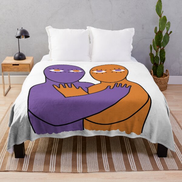 Item preview, purple & orange lesbians designed and sold by celia martin.