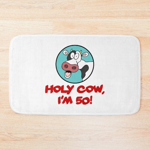 Item preview, Holy Cow I'm 50 Funny 50th Birthday Farmer designed and sold by jaycartoonist.