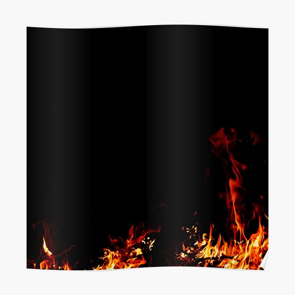 Poster Feuer Und Flamme Redbubble