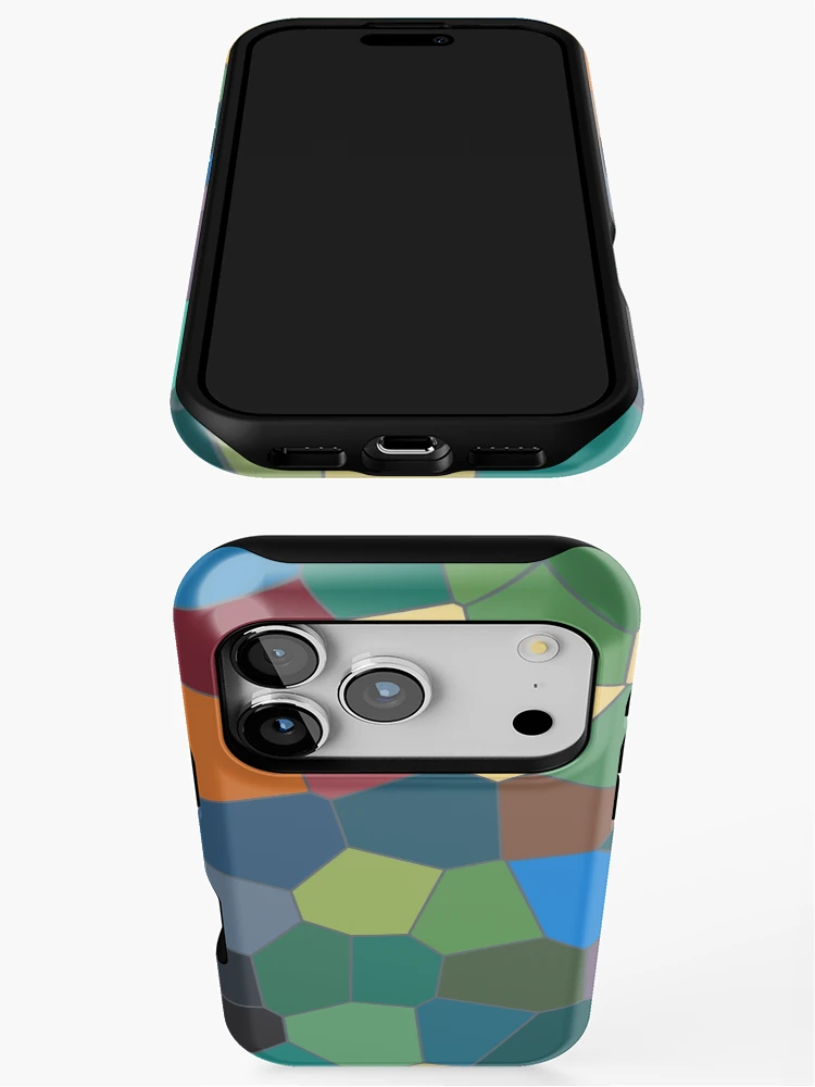 Thumbnail 3 of 4, iPhone Case, Stained Glass Rousseau Three designed and sold by Ann Kronick.