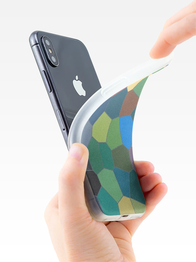Thumbnail 4 of 5, iPhone Case, Stained Glass Rousseau Three designed and sold by Ann Kronick.
