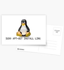 Linux - Get Install Linux Postcards