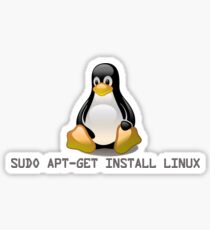 Linux - Get Install Linux Sticker
