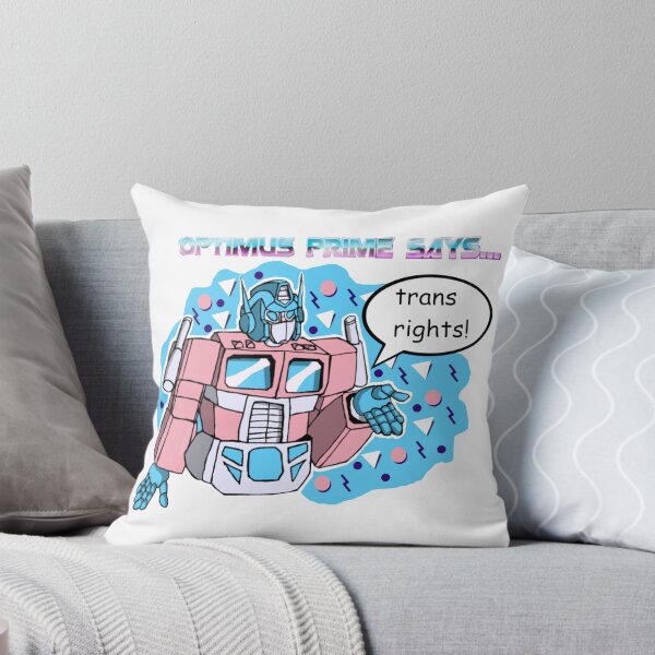 Item preview, Optimus Prime Says Trans Rights designed and sold by Umar Ali.