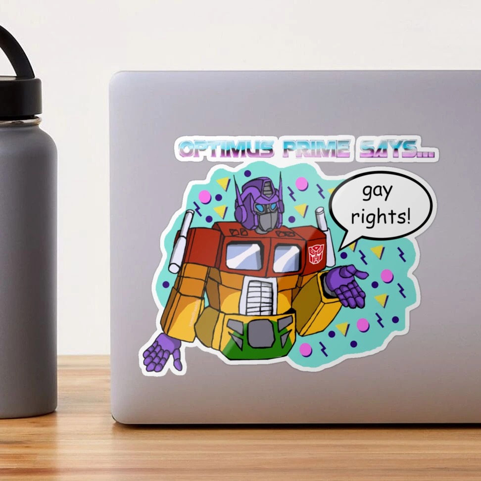 Optimus Prime Says Gay Rights