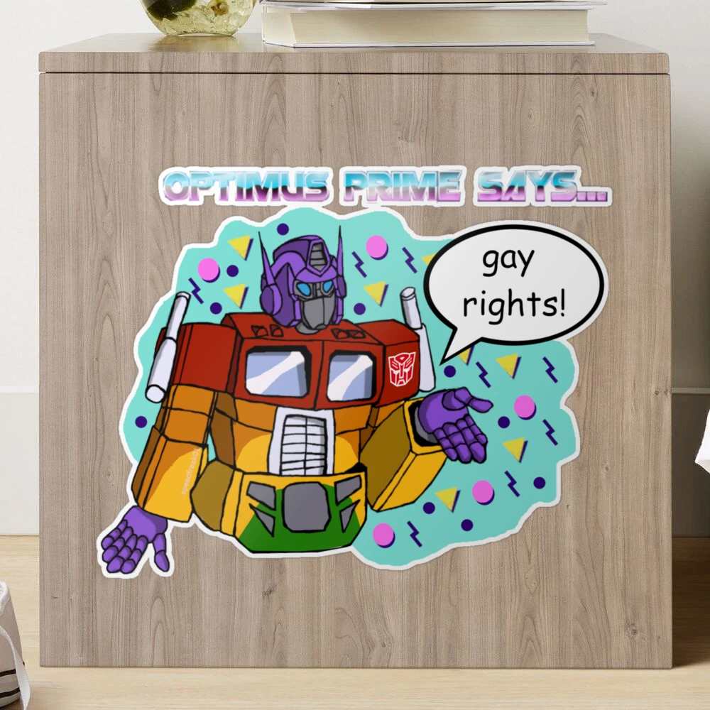 Optimus Prime Says Gay Rights