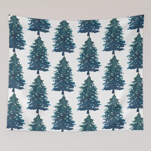 Item preview, Douglas Fir Watercolor designed and sold by Virginia Skinner.