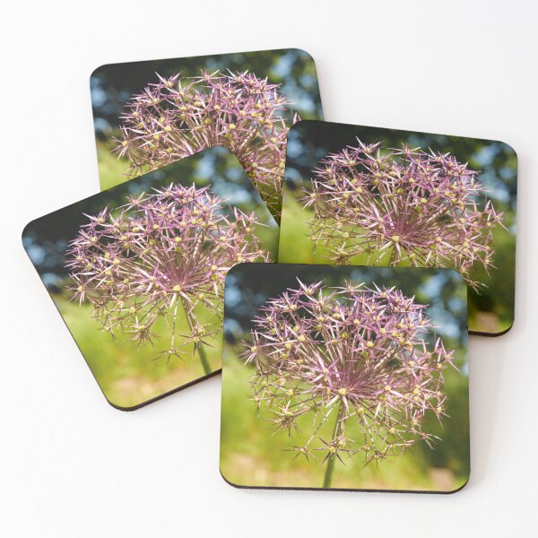 Item preview, Pink Allium flower designed and sold by Elisaway.