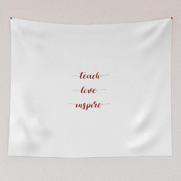 Item preview, teach love inspire designed and sold by jennaautumn.