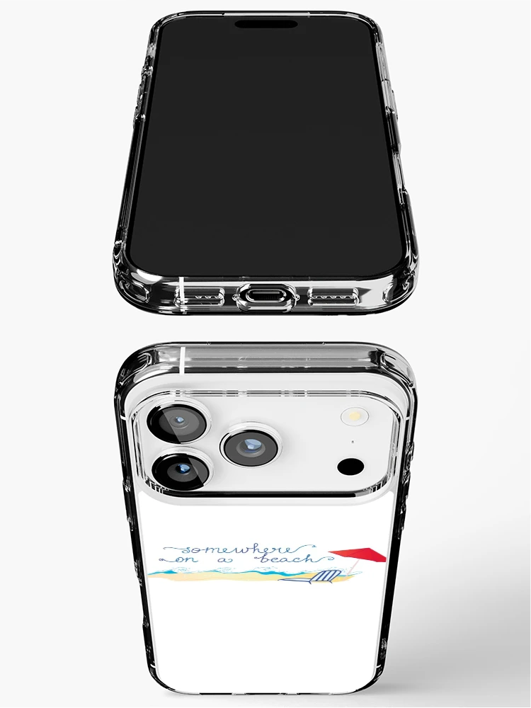 Thumbnail 3 of 5, iPhone Case, Somewhere on a Beach Sticker designed and sold by RipDesigns.