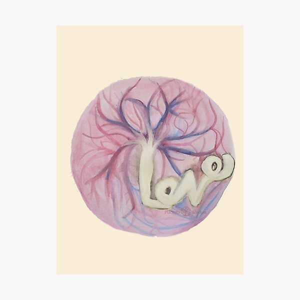 Aperçu de l'œuvre Amour du placenta créée et vendue par placentawisdom.