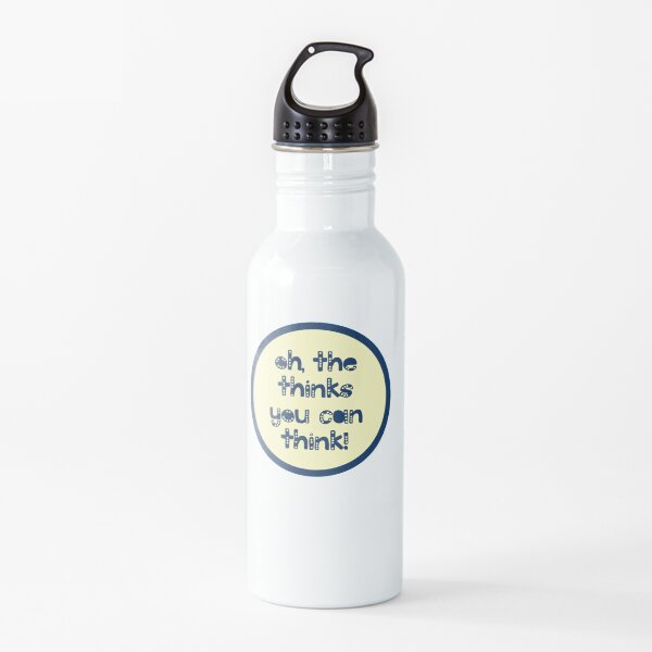 ¡Oh, piensa que puedes pensar! Botella de agua