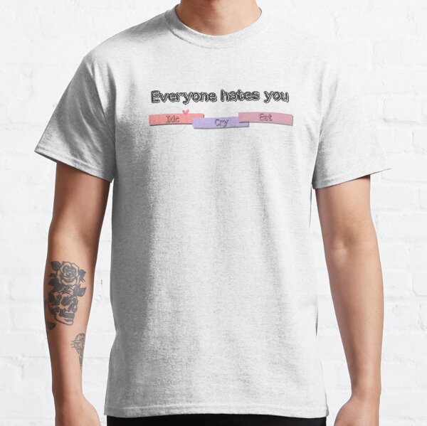 I Dont Care Cry Gifts Merchandise Redbubble - fancy garland boa roblox wikia fandom